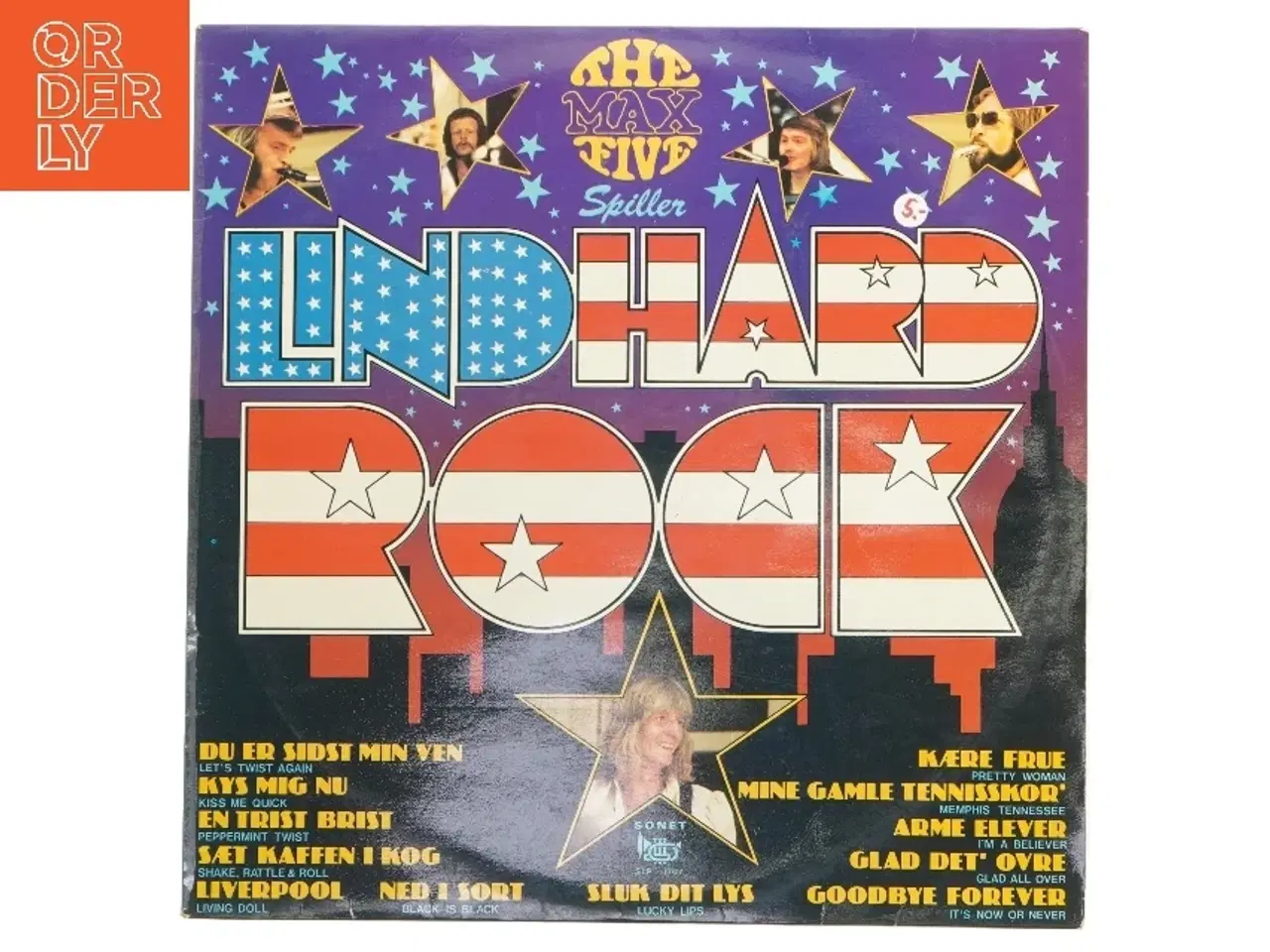 Billede 1 - The Max Five - Linhardt Rock LP fra Sonet