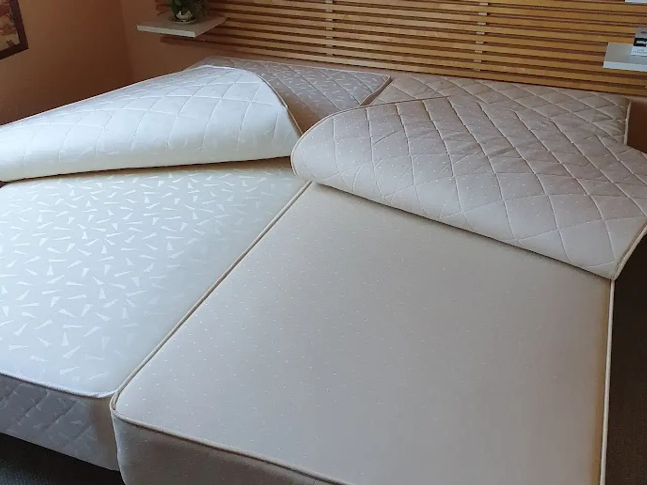 Billede 4 - Box madras 90 x 200 med sengegavl