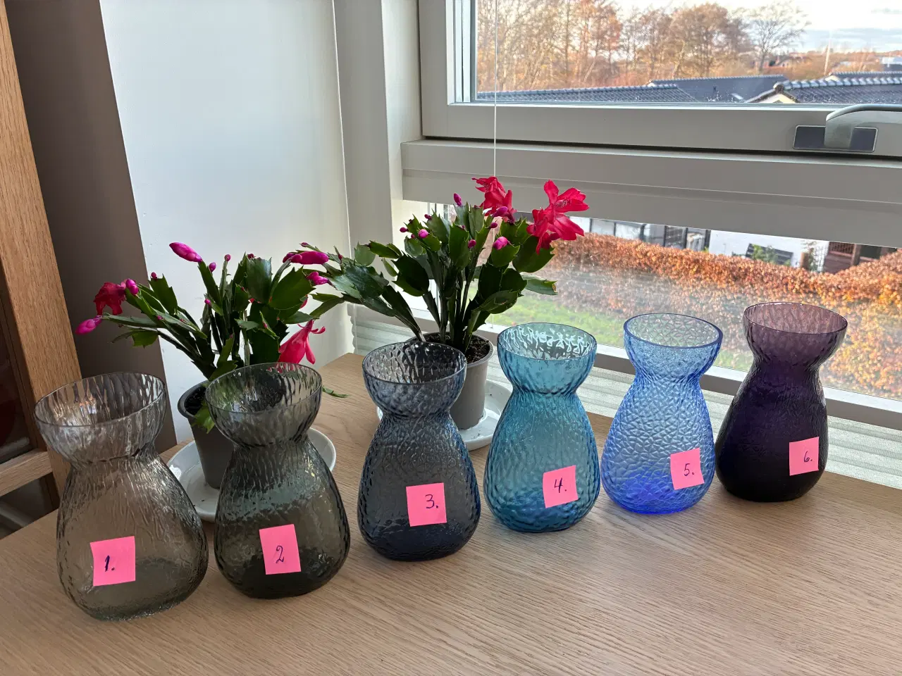 Billede 2 - Hyacintglas - Gl. Holmegaard - 5 stk.