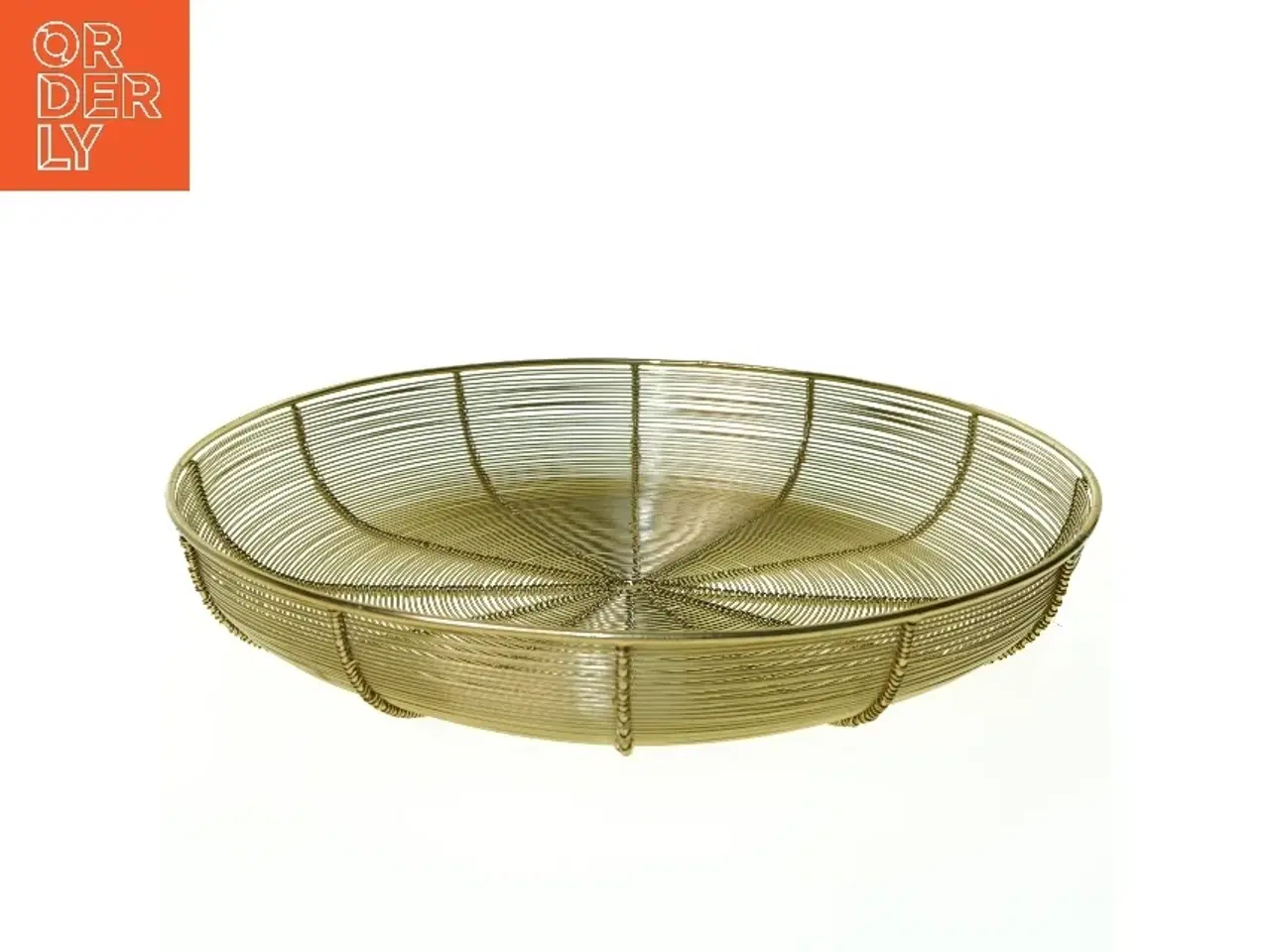 Billede 1 - Metalkurv (str. 36 x 6 cm)