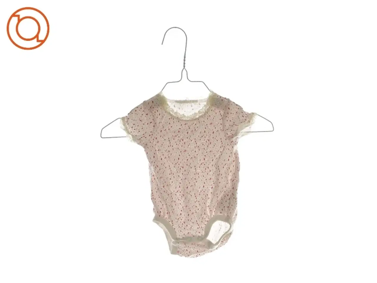 Billede 1 - Bodystocking med blonder og prikker (str. ca. 56) fra Ukendt (str. Cirka 56)