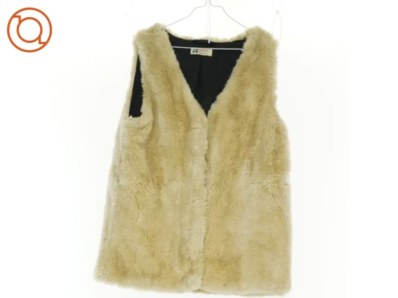 Billede 1 - Vest i fake fur fra H&M (str. 146 cm)