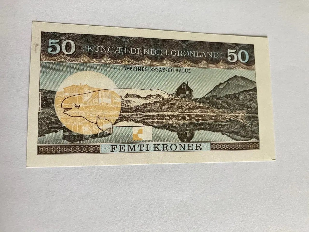 Billede 2 - 50 Kroner Grønland Specimen 2014