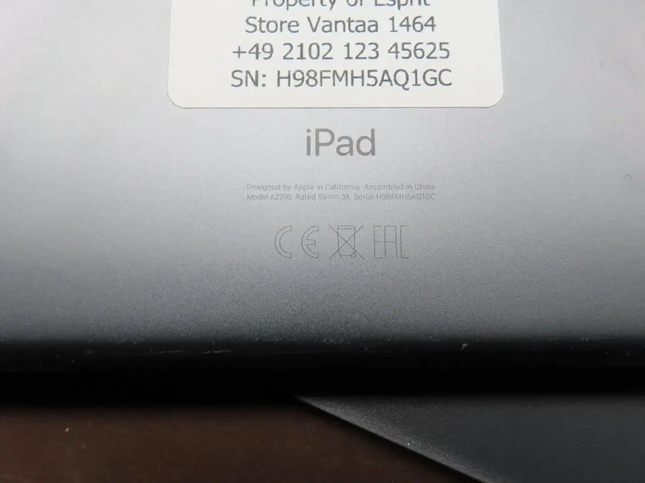 Billede 7 - Tablet, APPLE IPAD Type: A2270