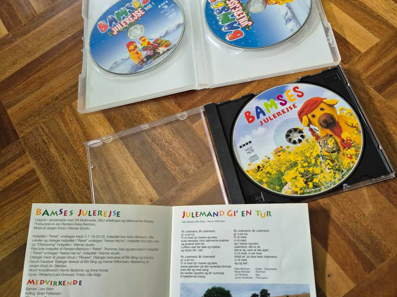 Billede 5 - Bamses julerejse dvd film+ musik cd 