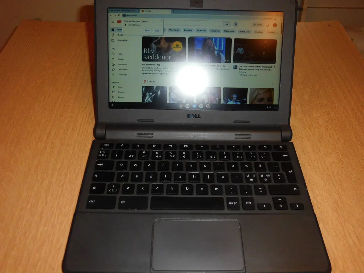 Billede 2 - Bærbar Chromebook Dell 11" - GIV ET BUD