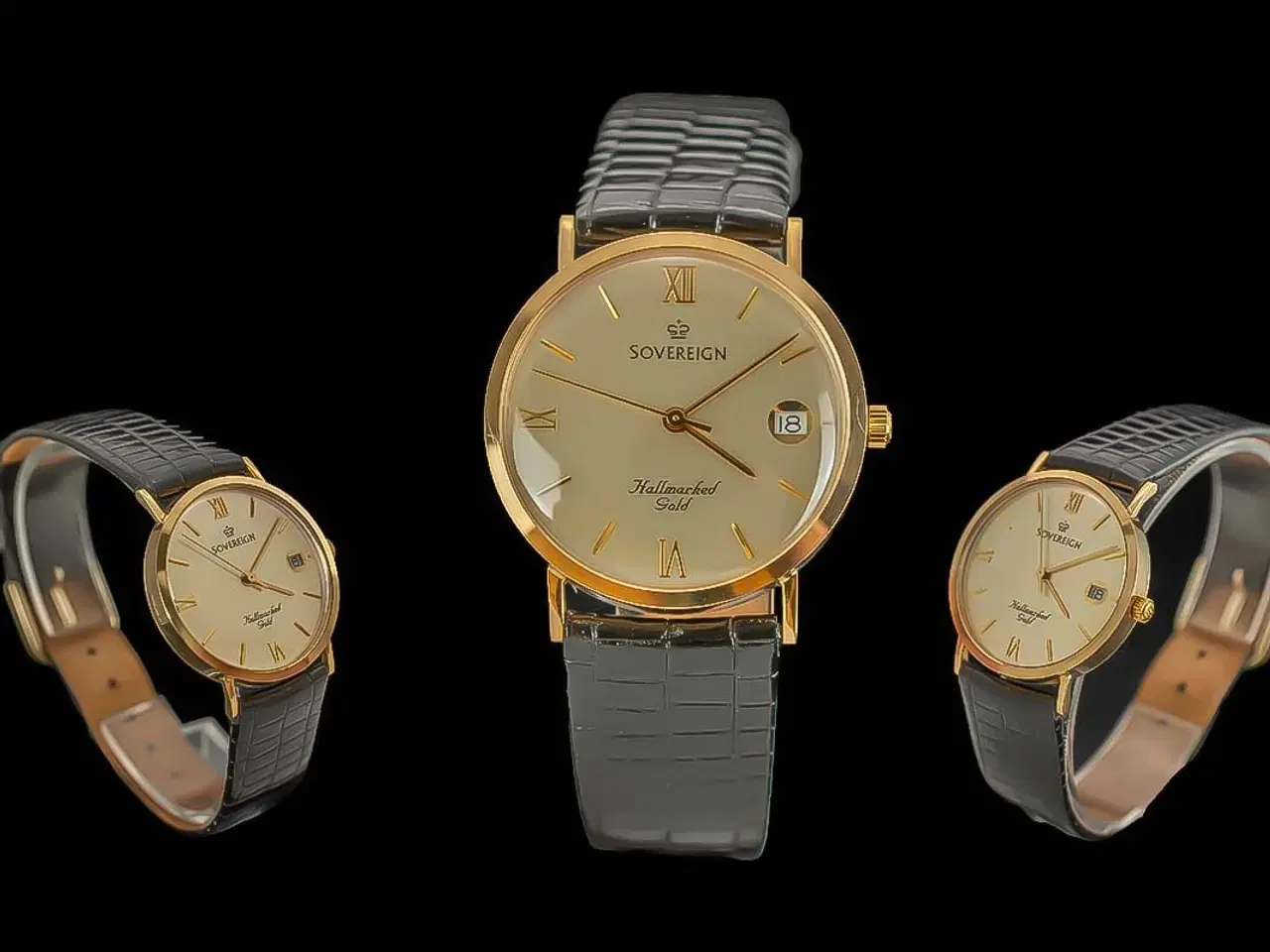 Billede 1 - Herreur med Sovereign Hallmarked-guld, 