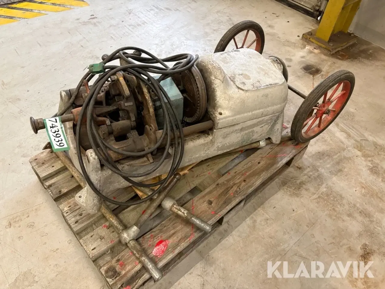 Billede 1 - Gevindskæremaskine Ridgid 535