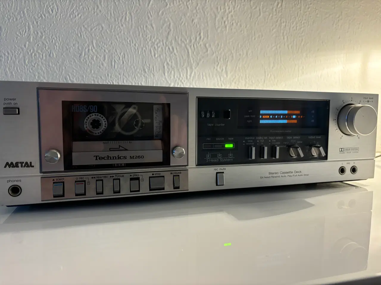 Billede 1 - Technics M260 kassette båndoptager 