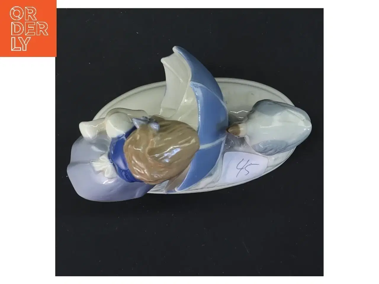Billede 4 - Porcelæns figur(str. 12,5 cm) (str. 12,5 cm)