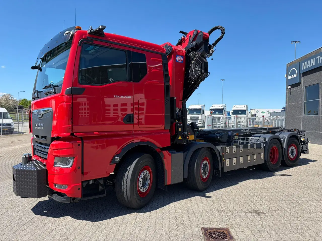 Billede 10 - MAN TGX 35.540 8X2H-6 BL CH, Hejs-kran