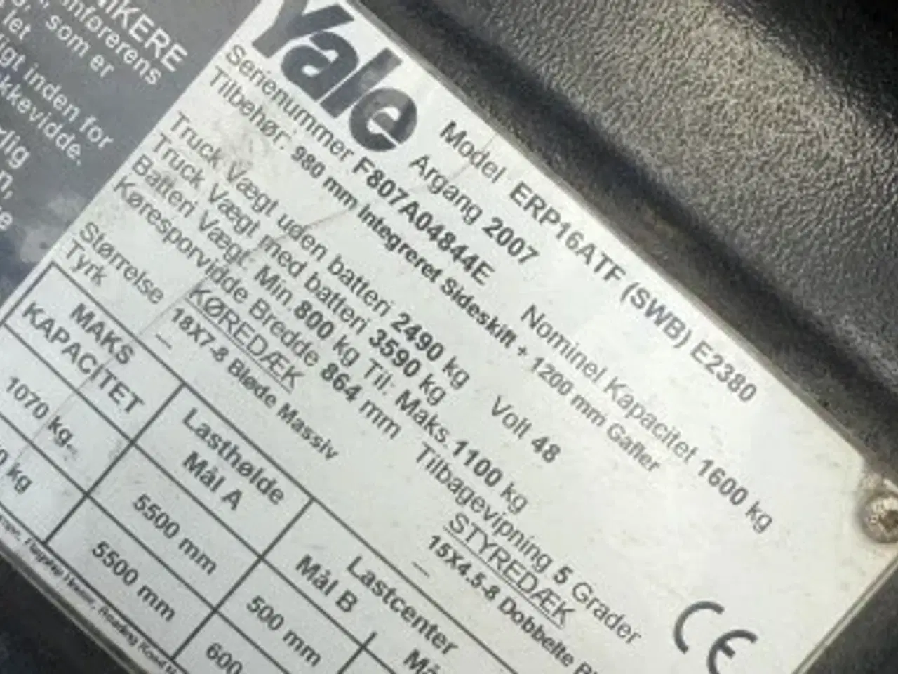 Billede 5 - 5500mm friløft