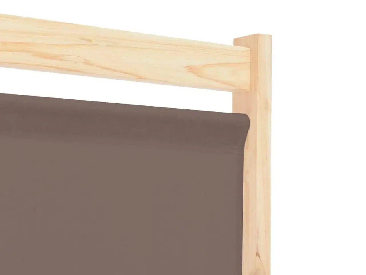 Billede 6 - 5-panels rumdeler 200 x 170 x 4 cm stof brun