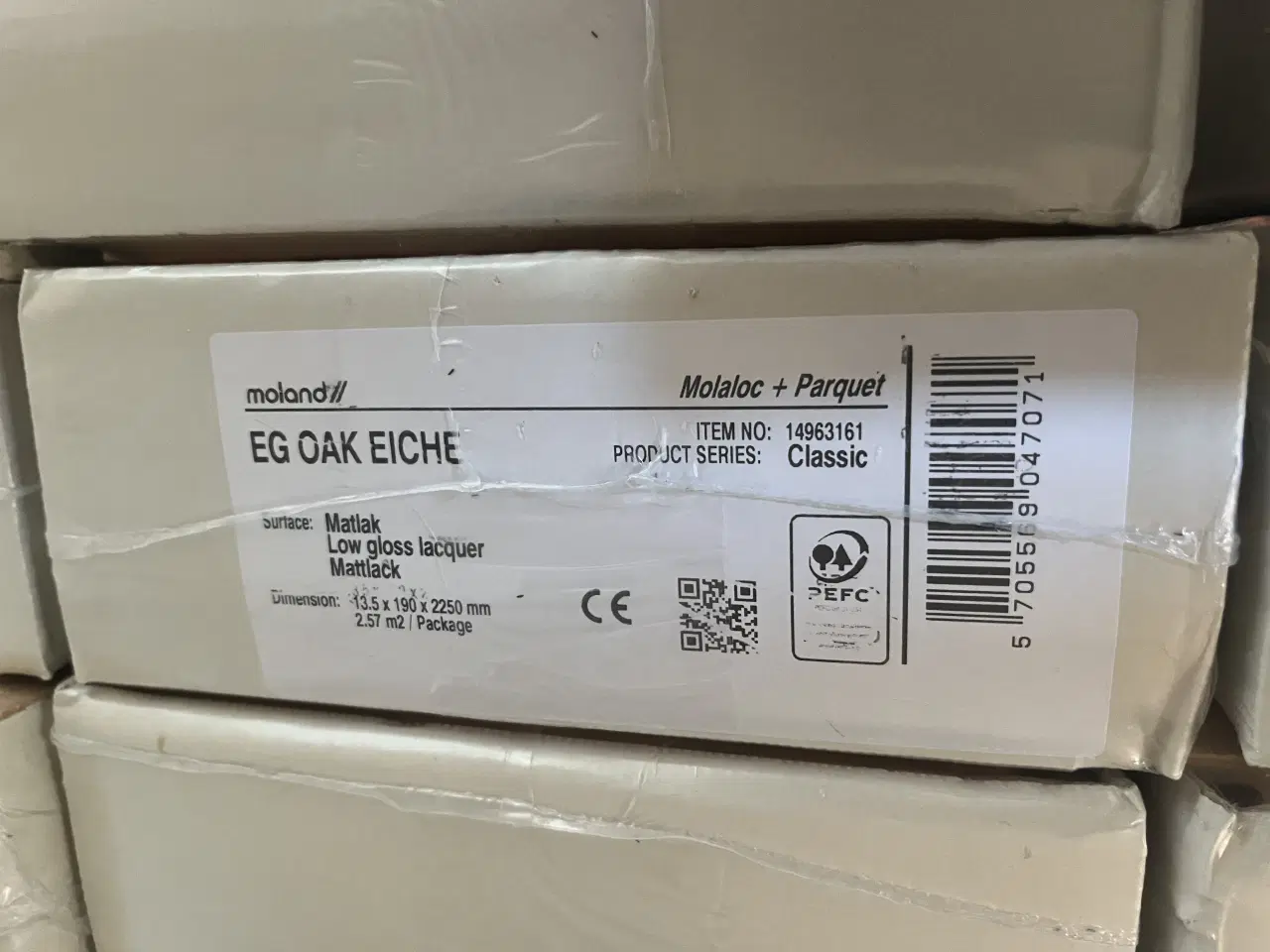 Billede 1 - Moland EG Oak Classic trægulv 