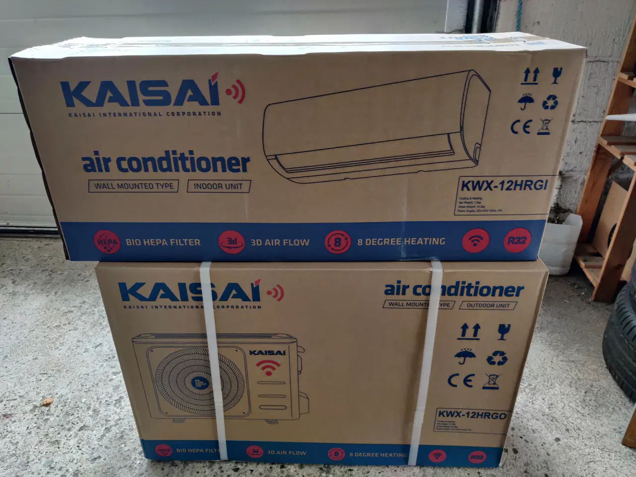 Billede 1 - Varmepumpe Kaisai 3,8KW A+++