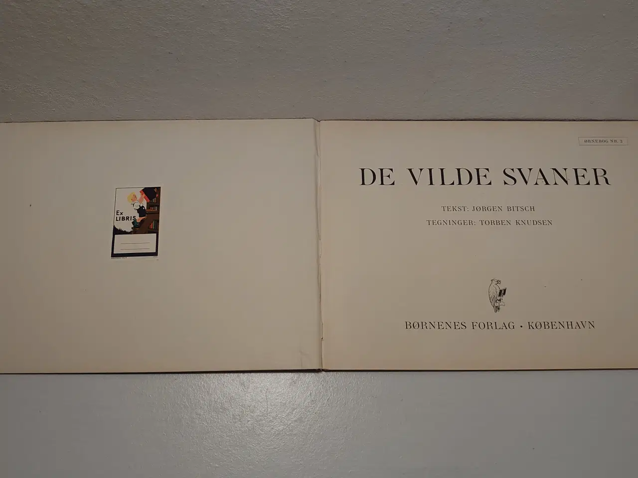 Billede 3 - Jørgen Bitsch:De vilde Svaner.ill.Torben Knudsen.