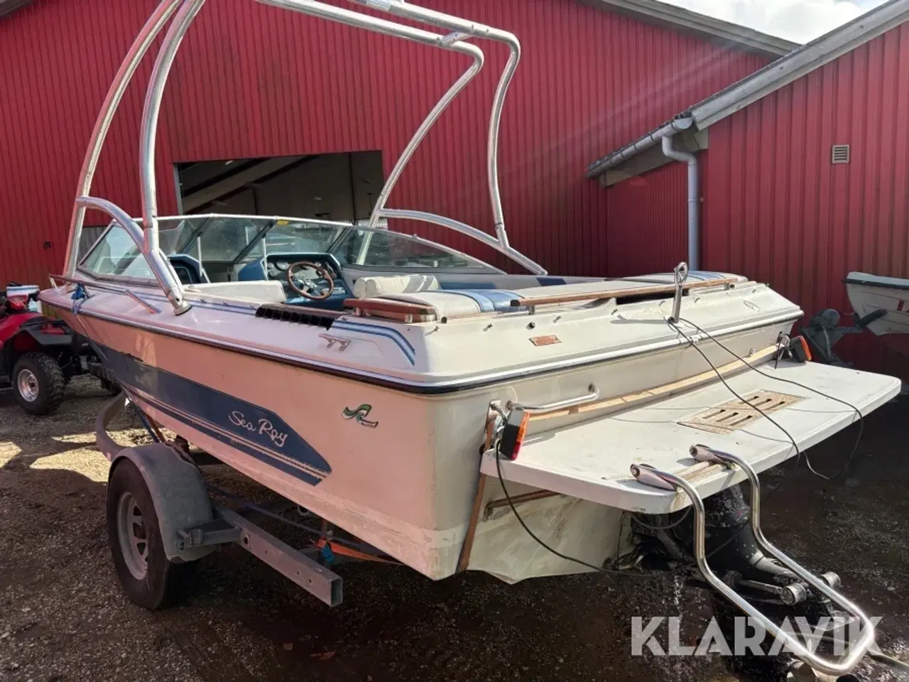 Billede 6 - Båd Sea Ray Monaco 18 fod med oprikkervogn