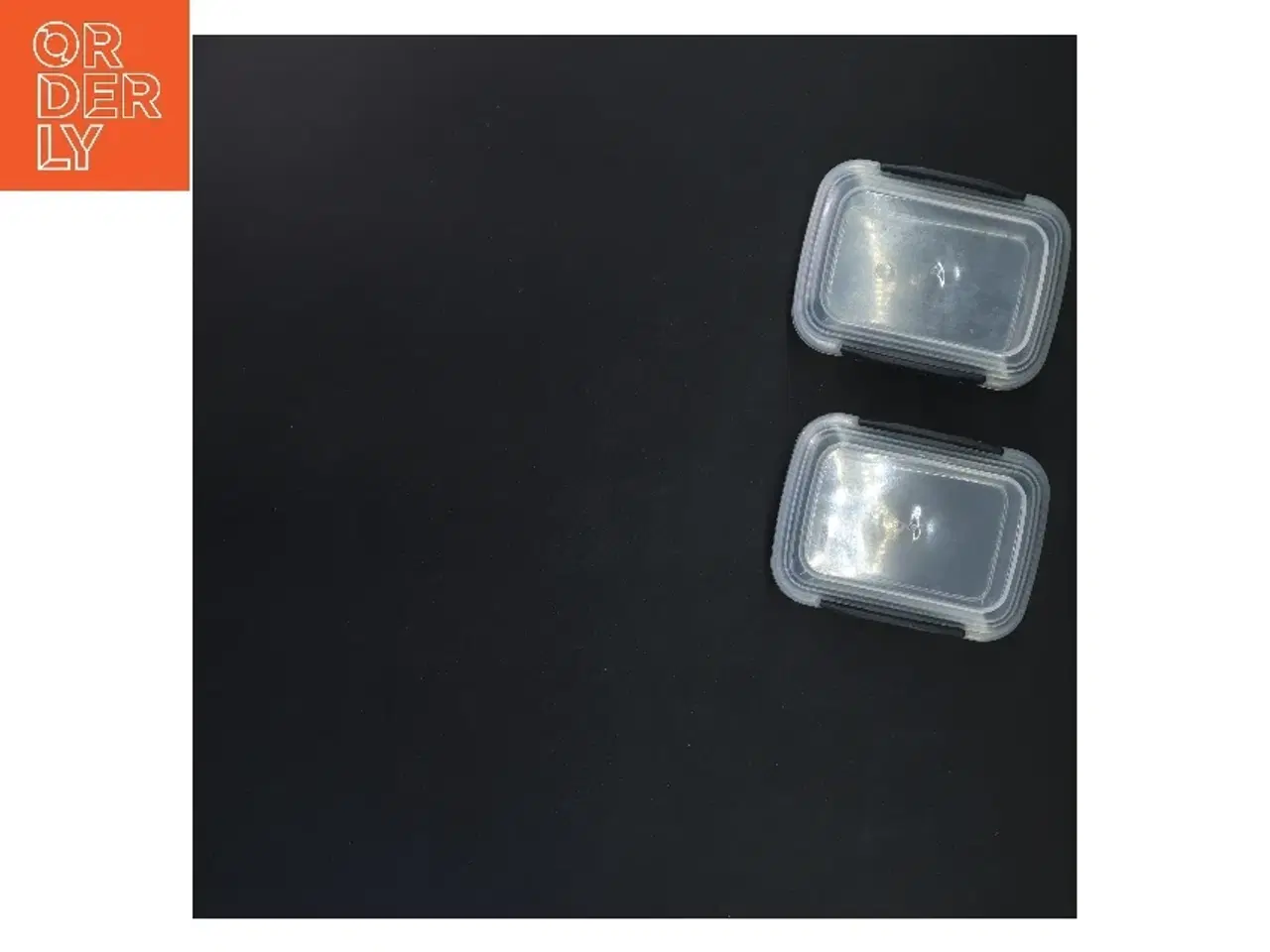 Billede 4 - Plastik madkasse med små beholdere fra Sistema (str. 23x18x8 cm)