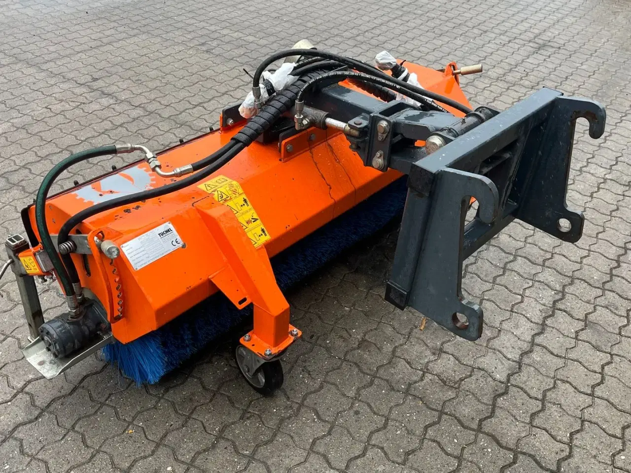 Billede 9 - Tuchel Plus P1 150 H 560 150cm hydraulisk kost med sving