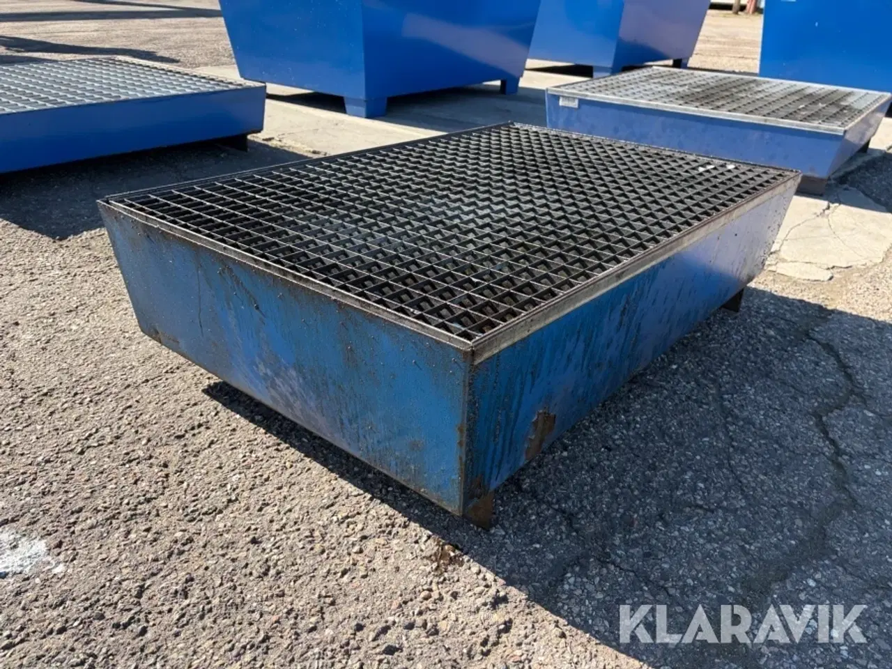 Billede 7 - Opsamlingskar / spildbakke Denios Basic E-Palette