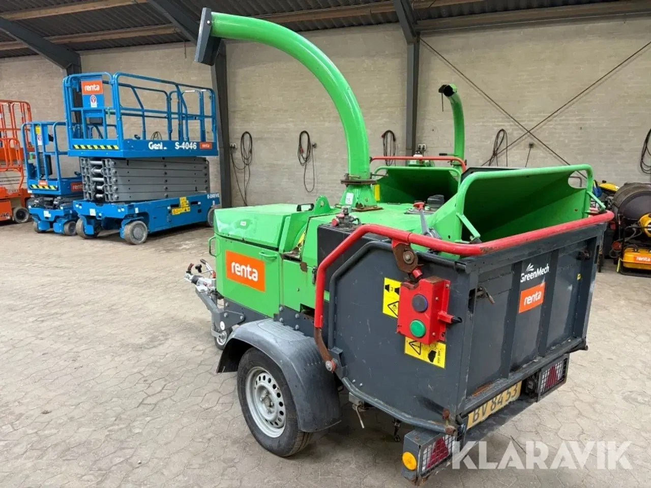 Billede 3 - Flishugger GreenMech Arborist 150