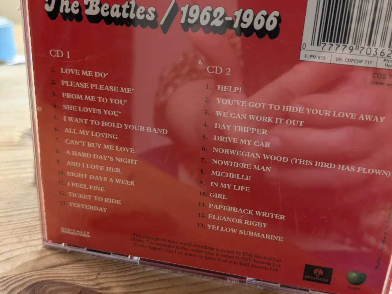 Billede 2 - Beatles red album 1962/1966