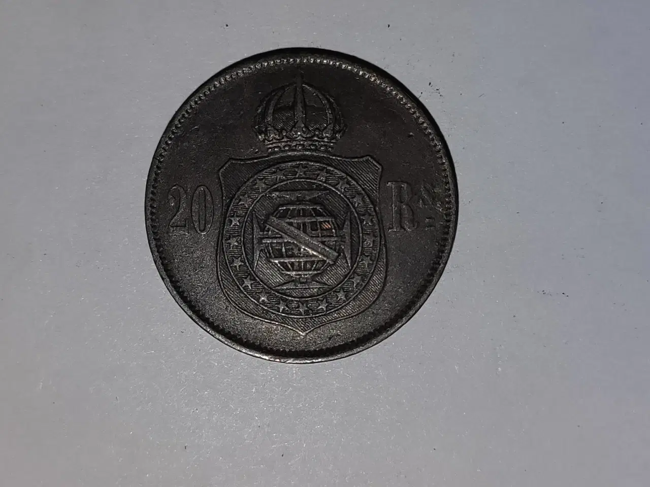 Billede 1 - 20 Reis 1869 Brazil