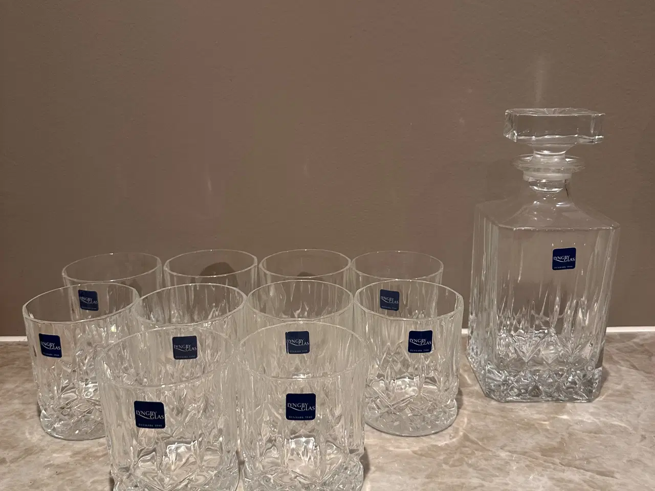 Billede 1 - Lyngby whisky sæt