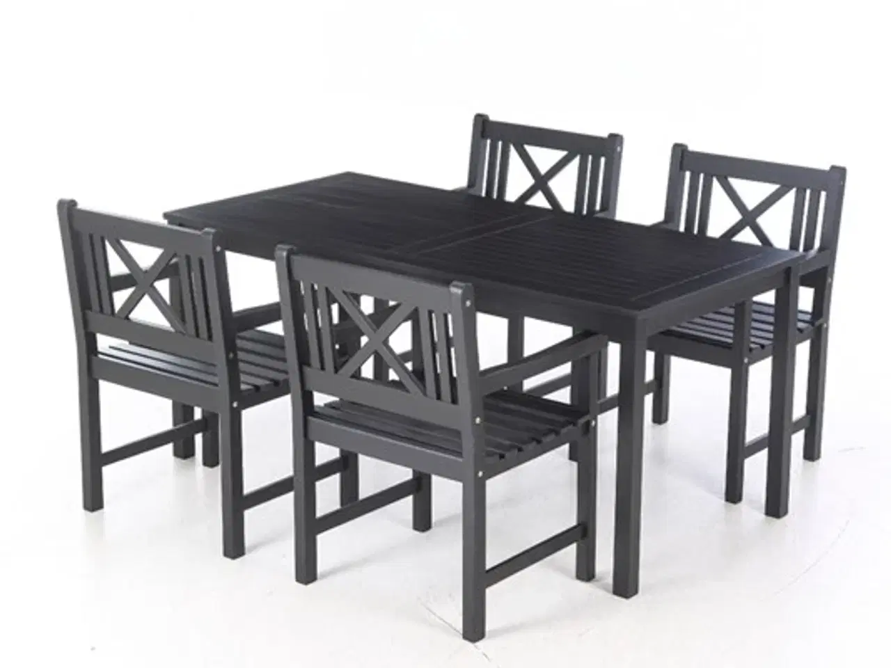 Billede 1 - Havebord samt fire havestole. 