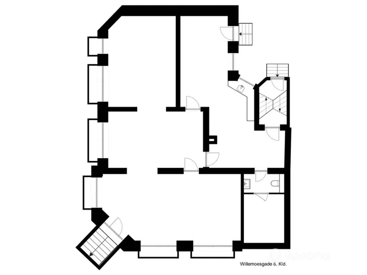 Billede 8 - Butik/lokale Willemoesgade 8. kld. på Østerbro