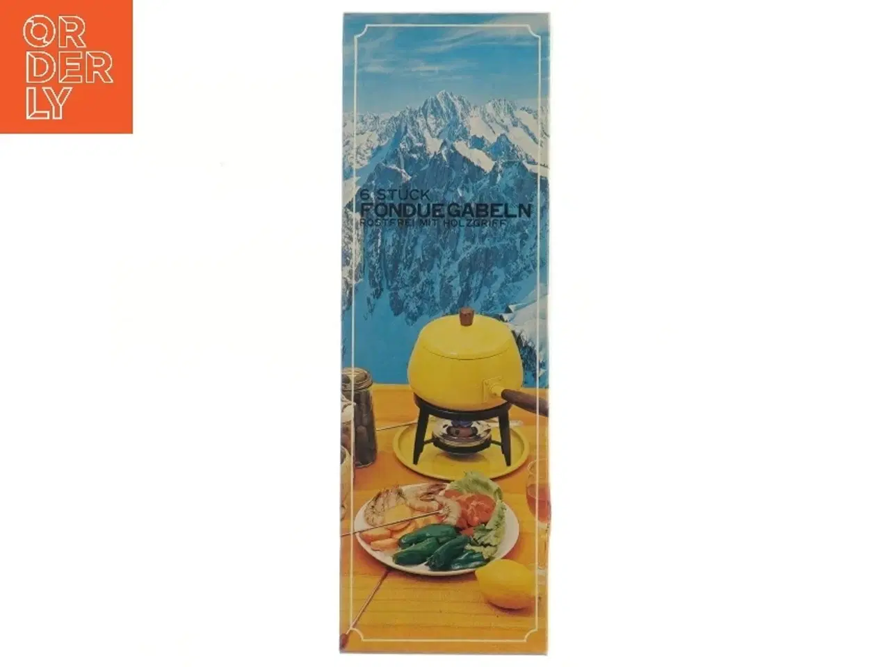 Billede 1 - Fonduegafler sæt 6 stk (str. 6 stk 27,5 cm)