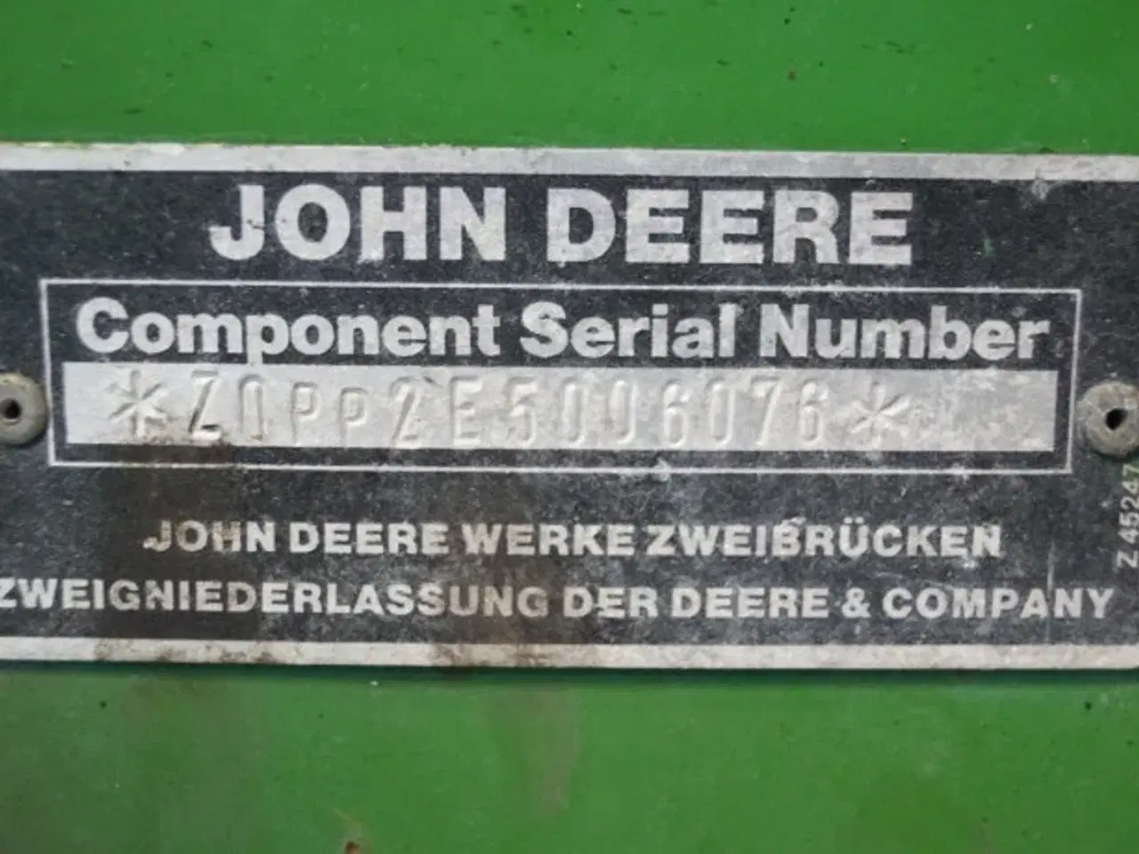 Billede 3 - John Deere CTS Snitter hus AZ54294