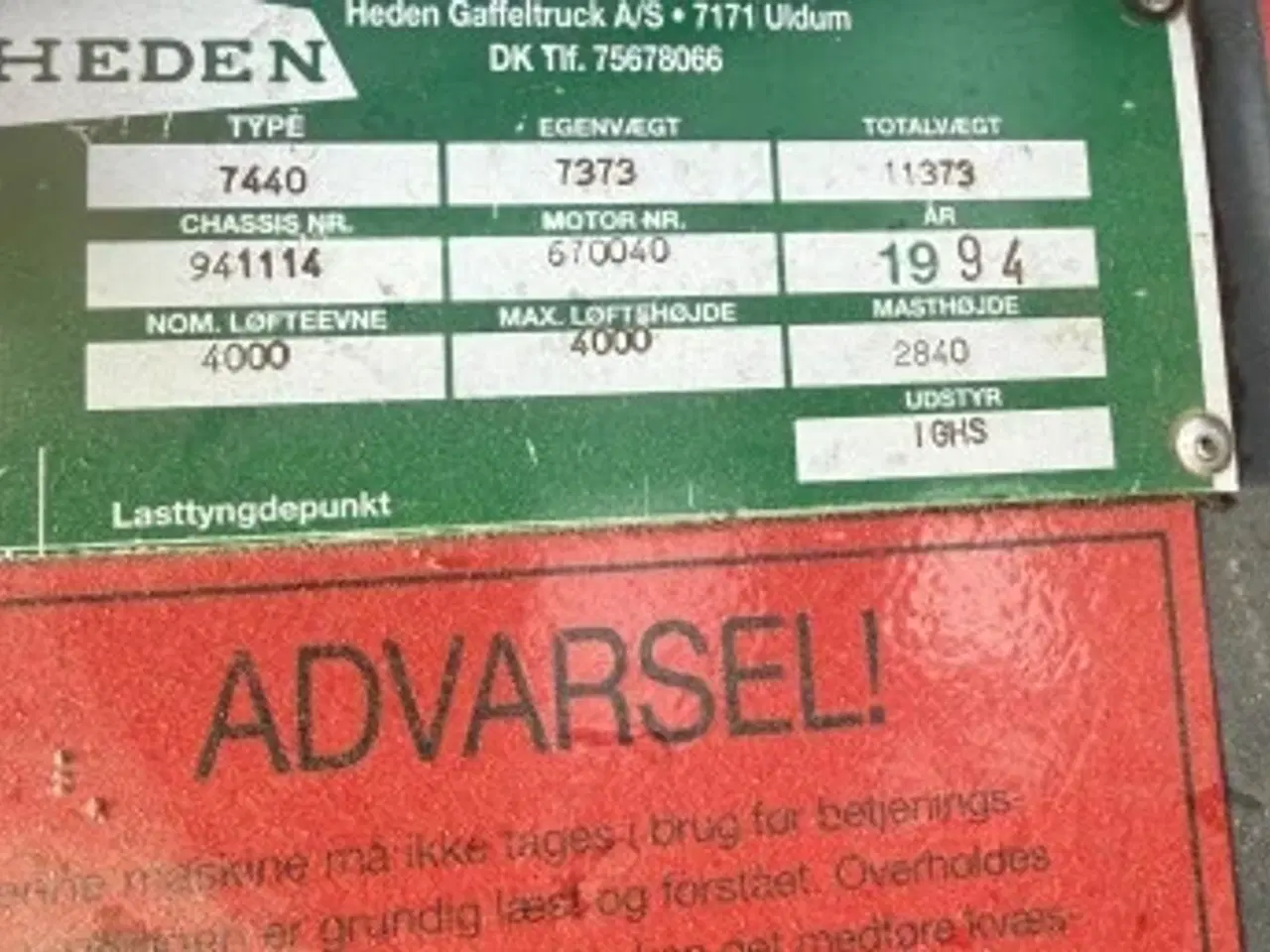 Billede 6 - Terrænggående gaffeltruck