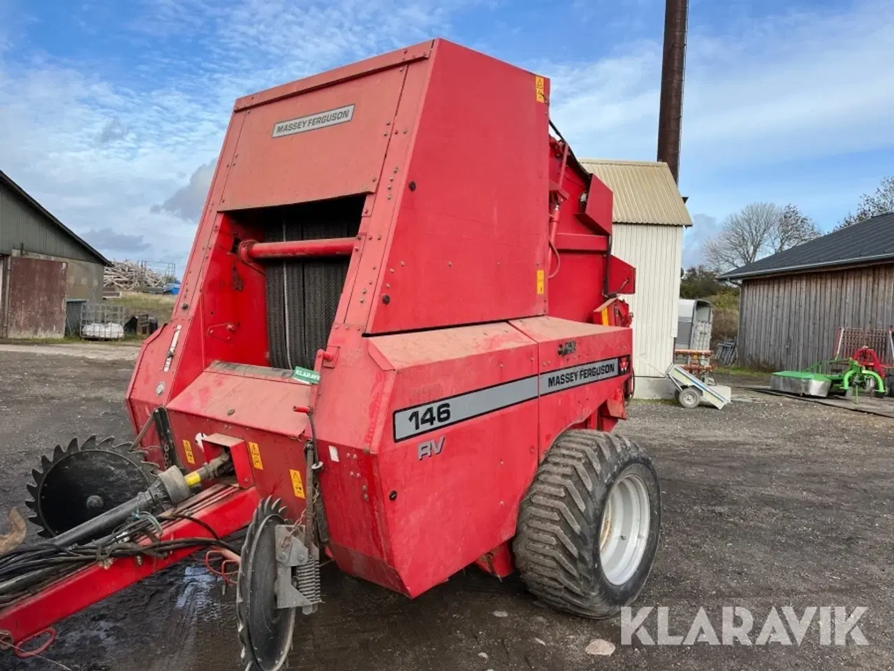 Billede 4 - Rundballepresser Massey Ferguson 146 RV