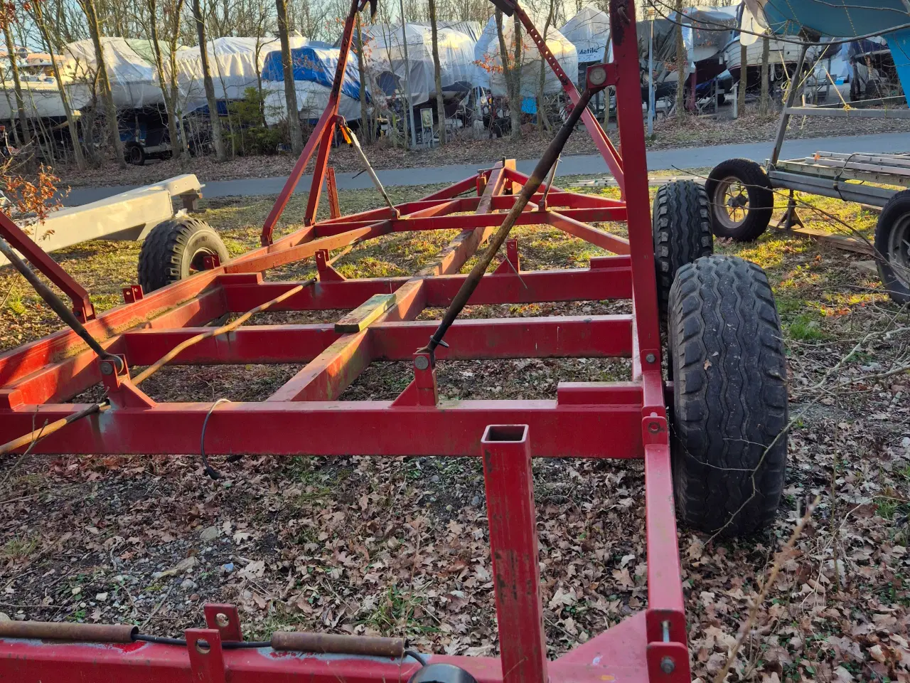 Billede 6 - Bred kraftig bådvogn til stor sejl- eller motorbåd