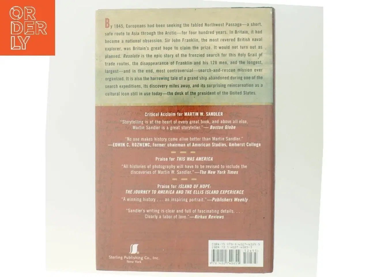Billede 3 - Resolute af Martin W. Sandler (Bog)