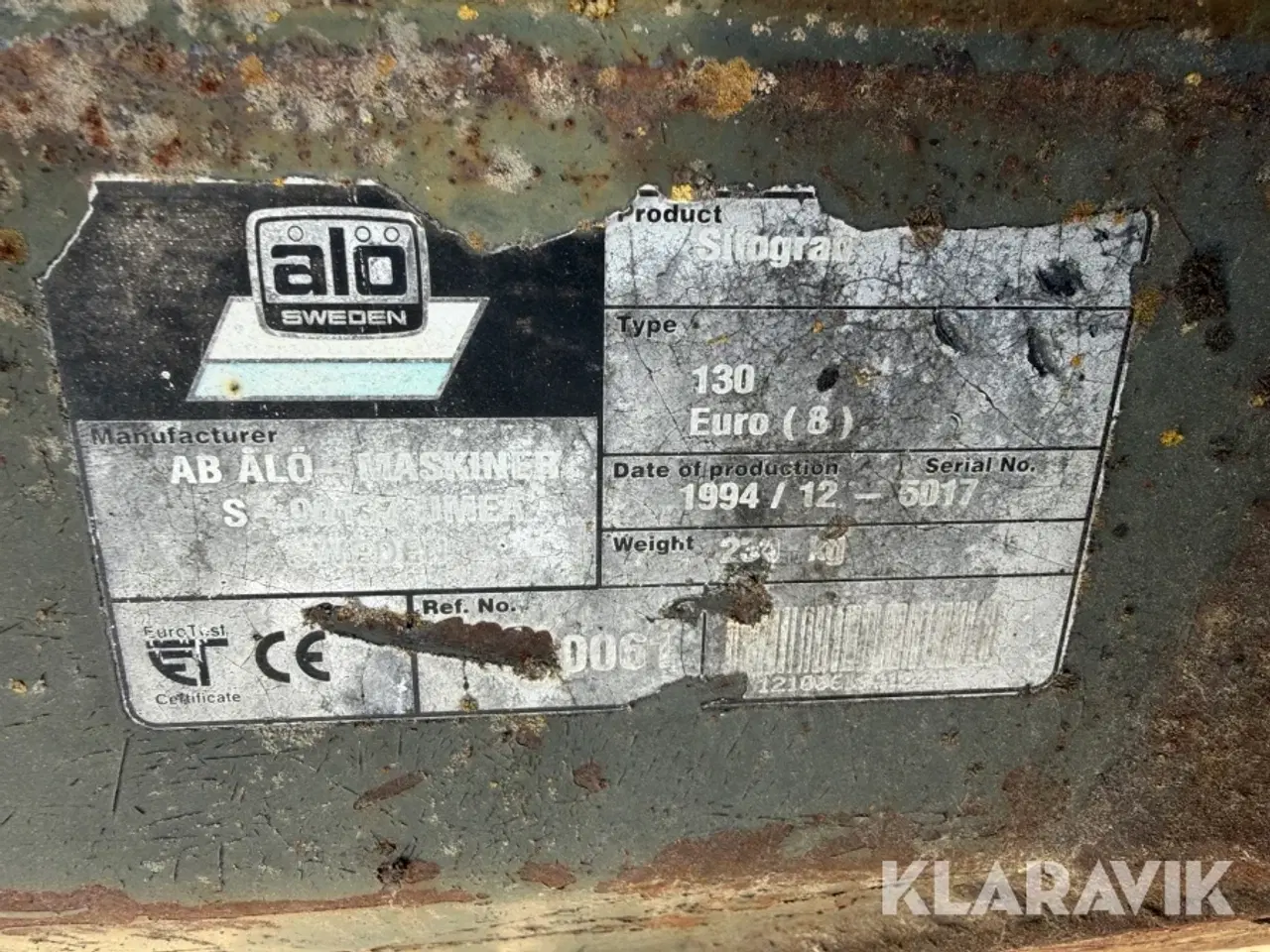 Billede 5 - Siloklo / silograb Ålö 130