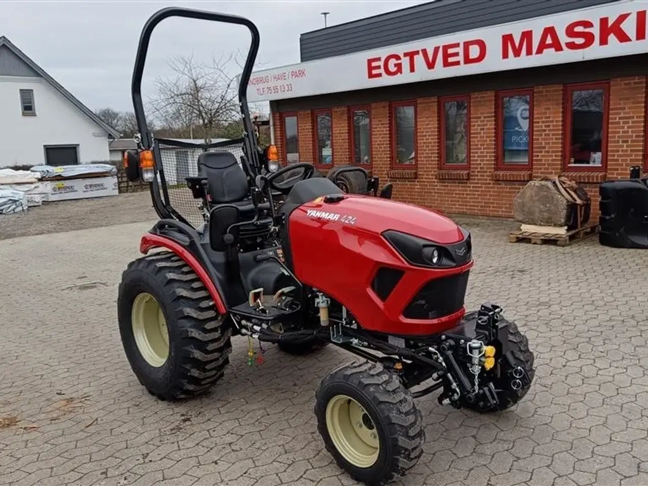 Billede 4 - Yanmar SA 424 med frontlift