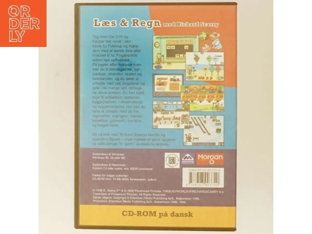 Billede 3 - Lærings CD-ROM 'Læs & Regn med Richard Scarry'