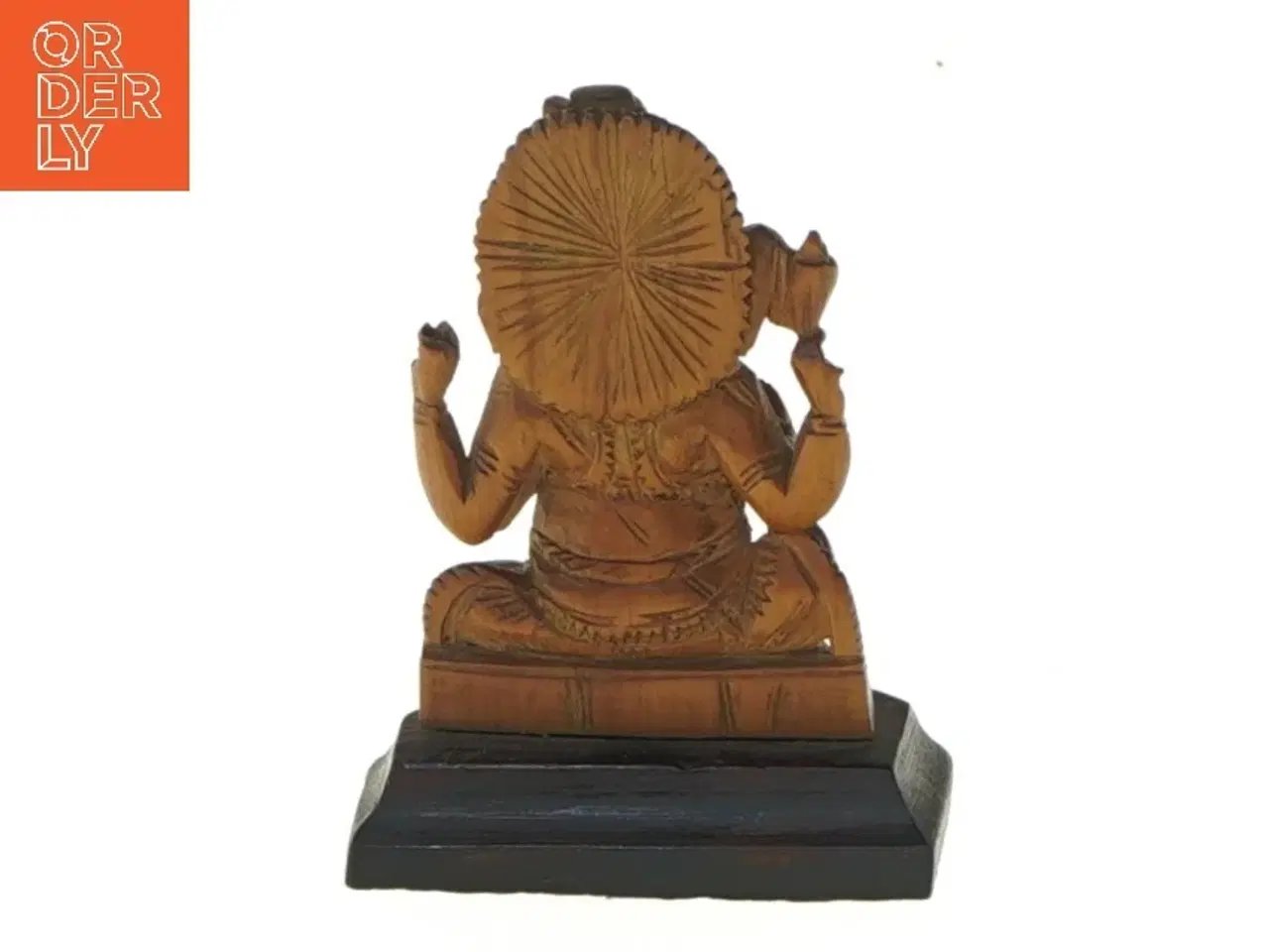 Billede 3 - Træfigur af Ganesha (str. 9 cm)