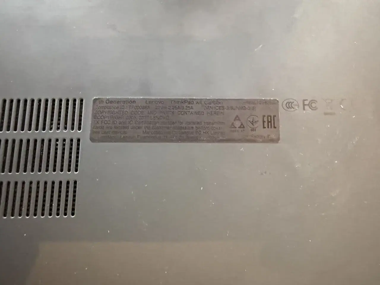 Billede 9 - Bærbar computer LENOVO X1 Carbon 5th Gen.