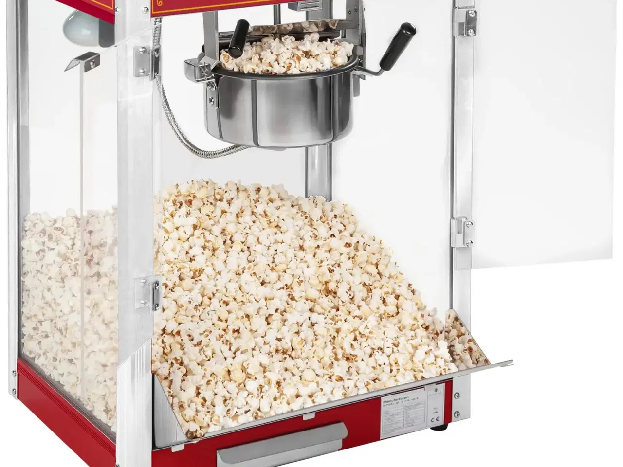 Billede 4 - Popcornmaskine med vogn 88 L – 1500 W