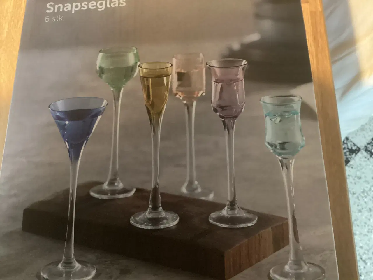 Billede 1 - 6 flotte snapse glas