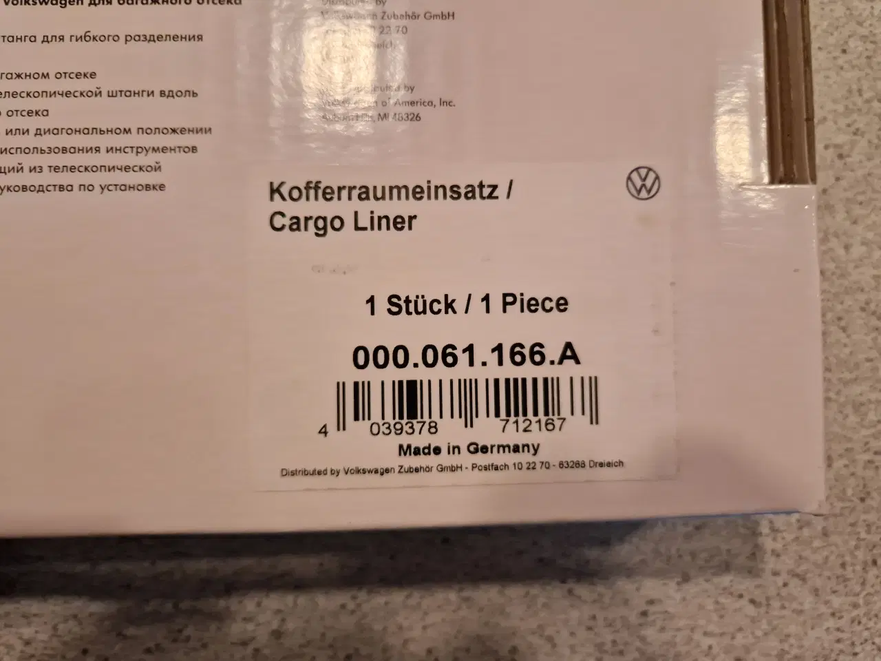 Billede 5 - Cargo liner til VW passat