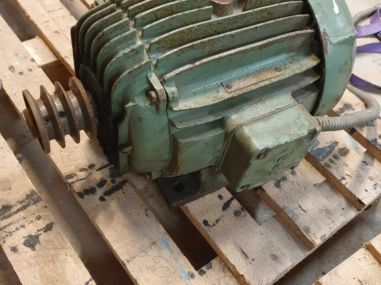 Billede 1 - El motor, stor 5,5kw