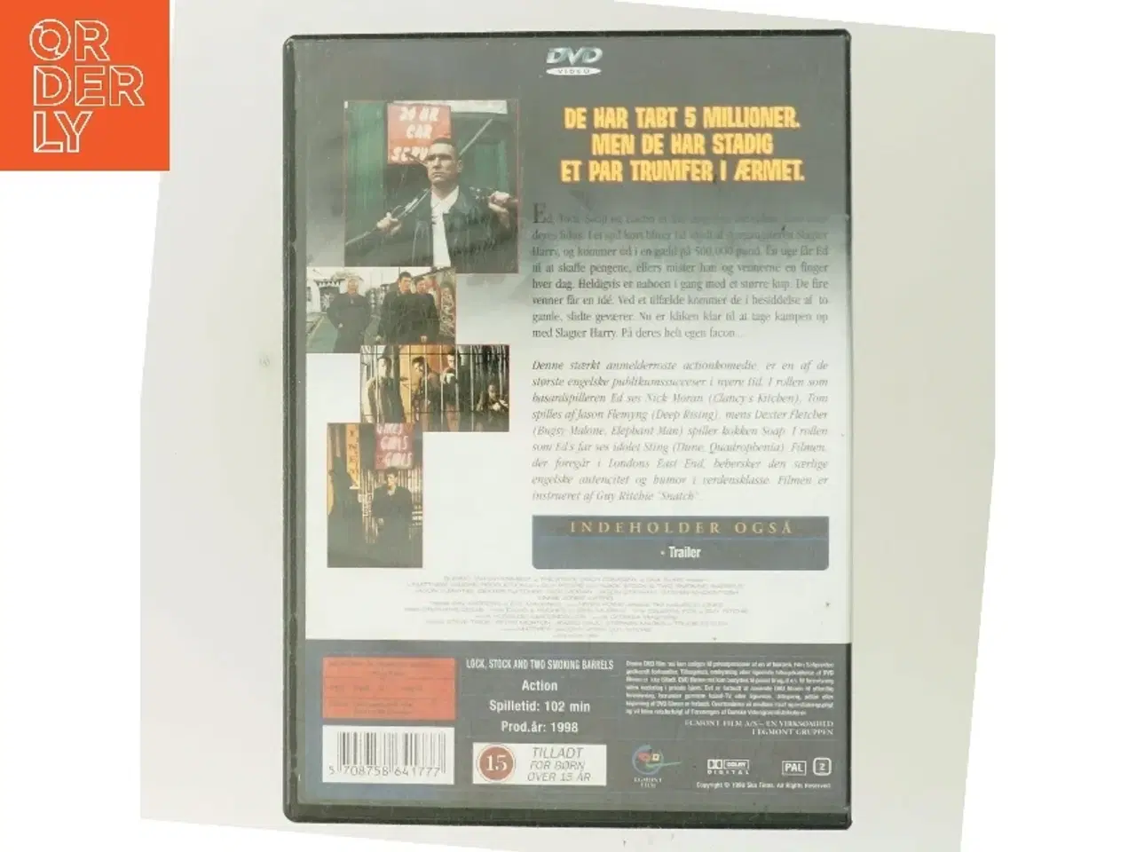 Billede 3 - Lock, Stock & Two Smoking Barrels med Jason Flemyng (DVD)