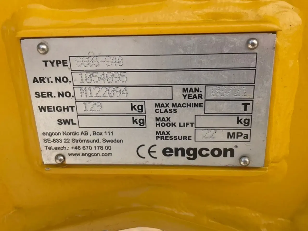 Billede 5 - Engcon SG03 Sortergrab