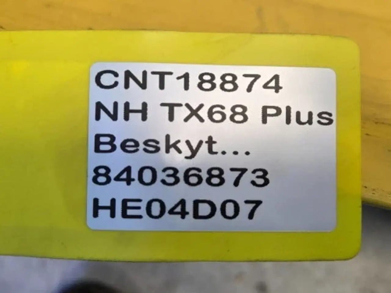Billede 13 - New Holland TX68 Beskyttelseskærm 84036873