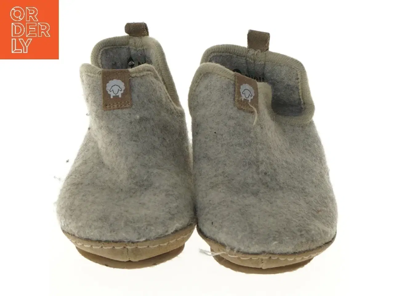 Billede 3 - Filt hjemmesko til børn fra VRS (str. sål:18,5 cm)