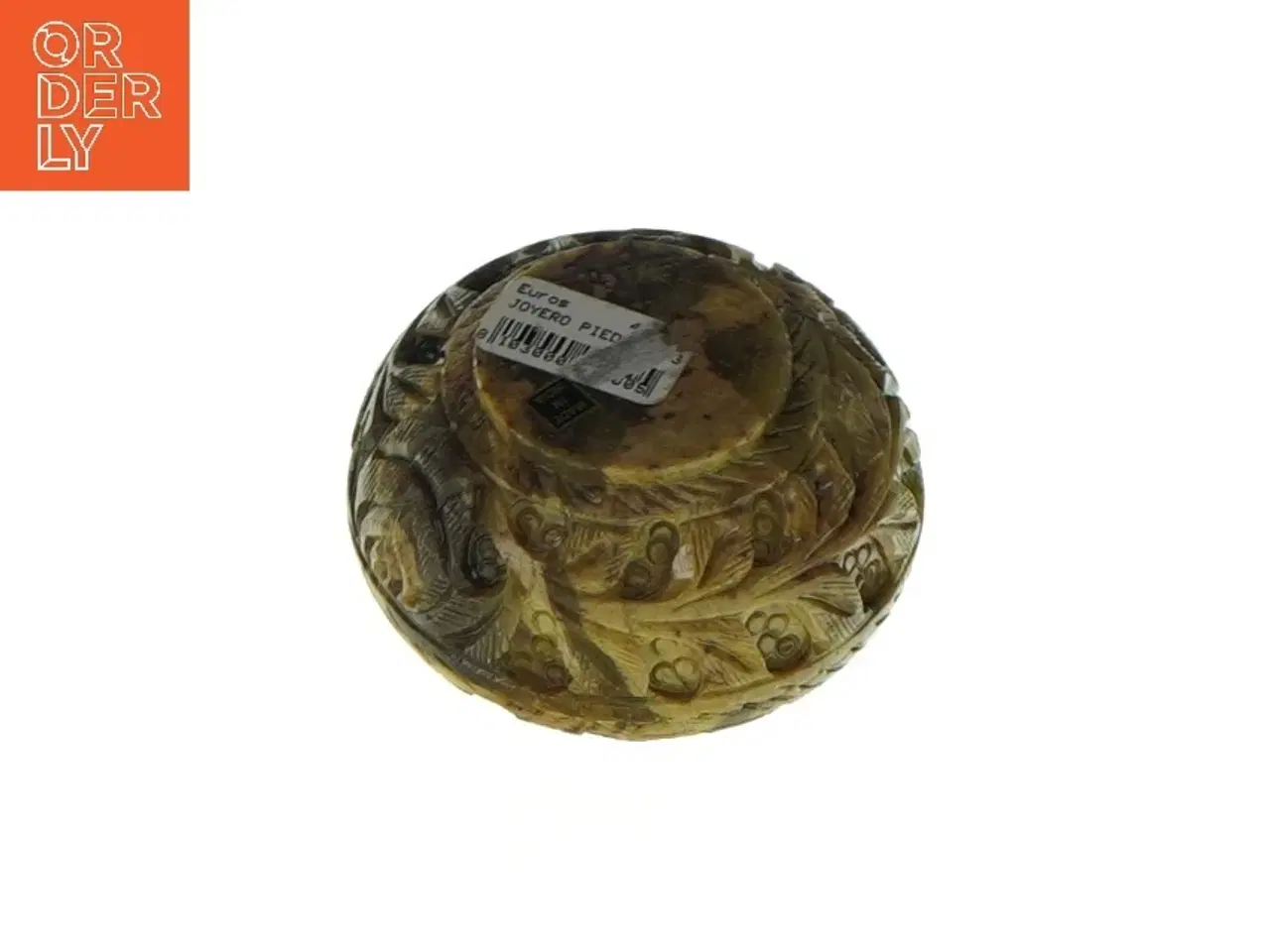 Billede 2 - Lille krukke med låg (str. HØ: 6x9 cm)